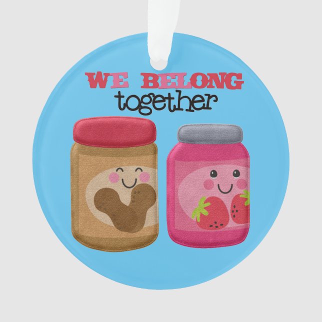 Manteiga de amendoim & enfeites de natal da geléia (Frente)