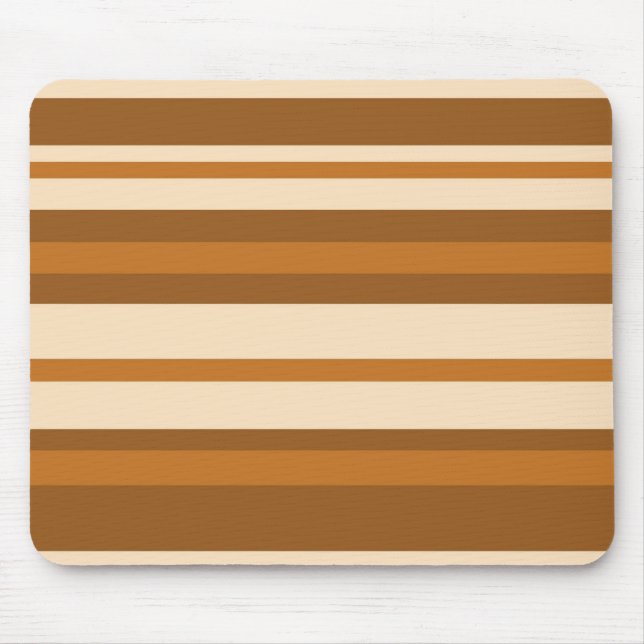 Manteiga Mint Stripe Mousepad (Frente)