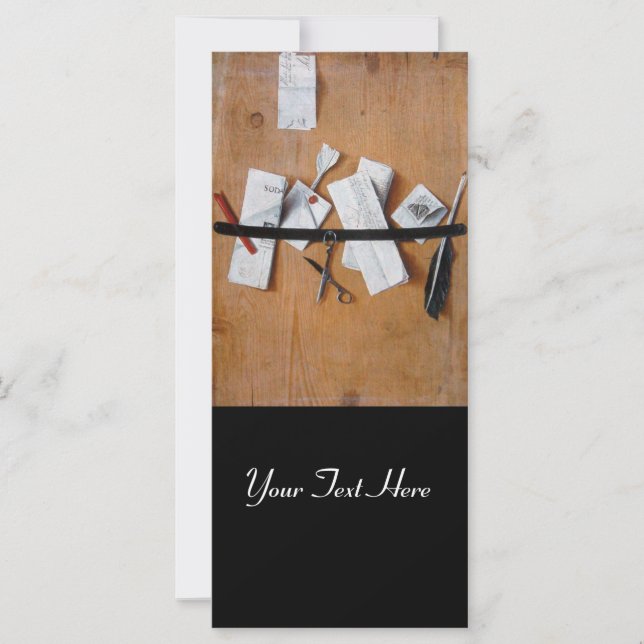 MANTEIRA EM MADEIRA MONOGRAMA preto branco (Frente)