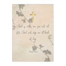 Mantendo a Fé Bênçãos Acrílicas Arte de Parede