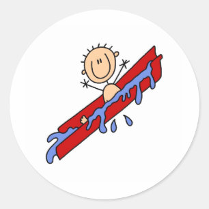 Mantendo-Se Legal No Adesivo Do Slide De Água