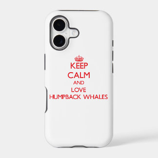 Mantenha a calma e ame baleias de Humpback