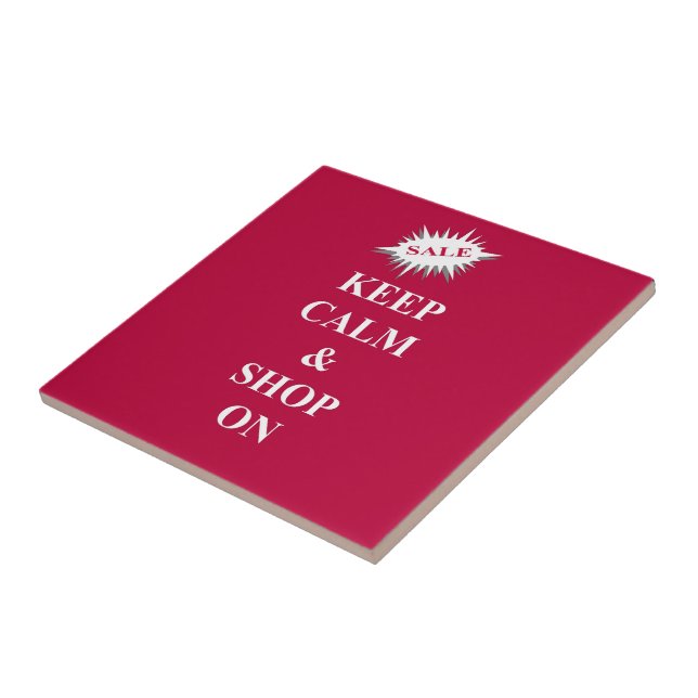 mantenha a calma e compre (Lateral)