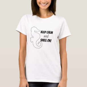 Mantenha a Calma e Continue Conchando – Camiseta F