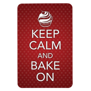 Mantenha a calma e coza-a no ímã de Flexi