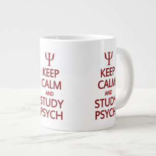 Mantenha a calma e estude canecas personalizadas P