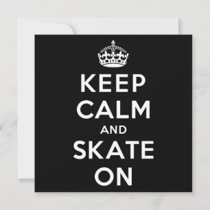 Mantenha a calma e o Skate ligados
