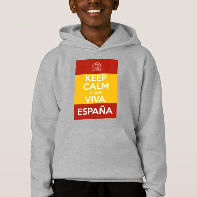Mantenha a Calma e que viva a Espanha (Frente)