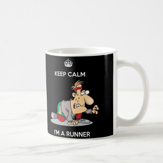Mantenha a calma que eu sou uma caneca do corredor (Direita)