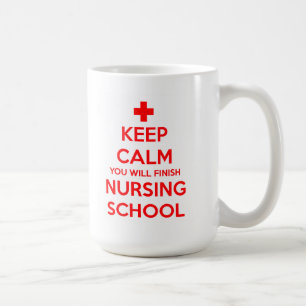 Mantenha a calma que você terminará a caneca da