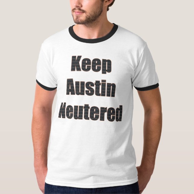 Mantenha a camisa neutralizada Austin (Frente)
