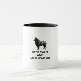 Mantenha a caneca calma do Schipperke