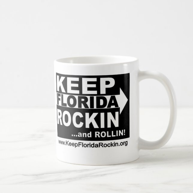 Mantenha a caneca de Florida Rockin (Direita)