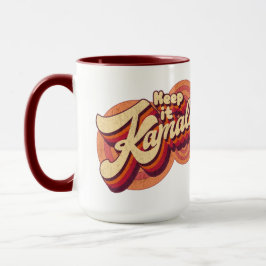 Mantenha a caneca Kamala