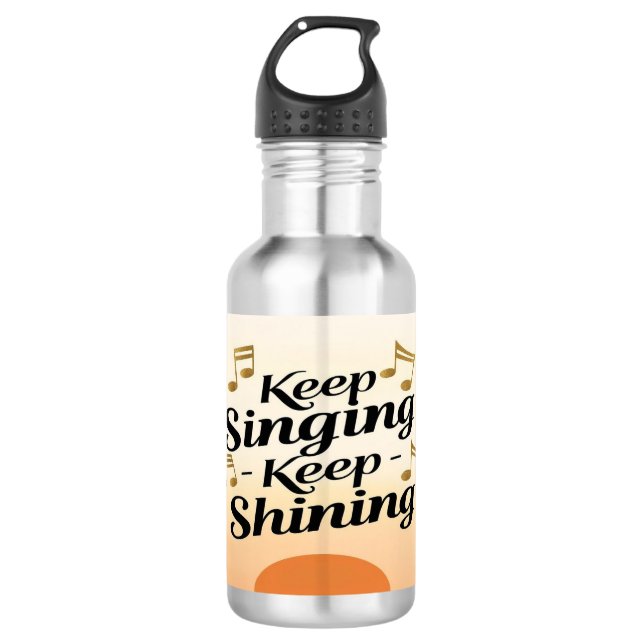 Mantenha a Cante Mantenha a garrafa de água brilha (Frente)