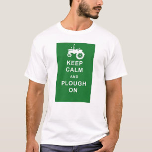 MANTENHA A GUILHOTINA CALMA NA CAMISA DO TRATOR T