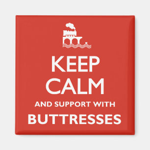 Mantenha a imã de geladeira calma