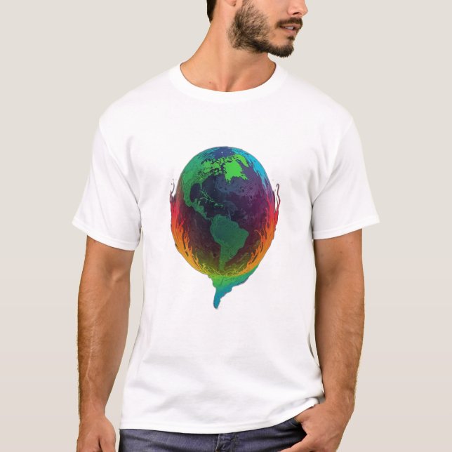 Mantenha a Terra Legal - Camisa de Ação Climática (Frente)