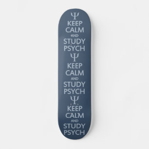 Mantenha calma e estude skate Psych