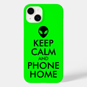 Mantenha calma e telefone em casa