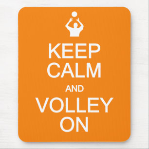 Mantenha Calma e Volley no mouse pad