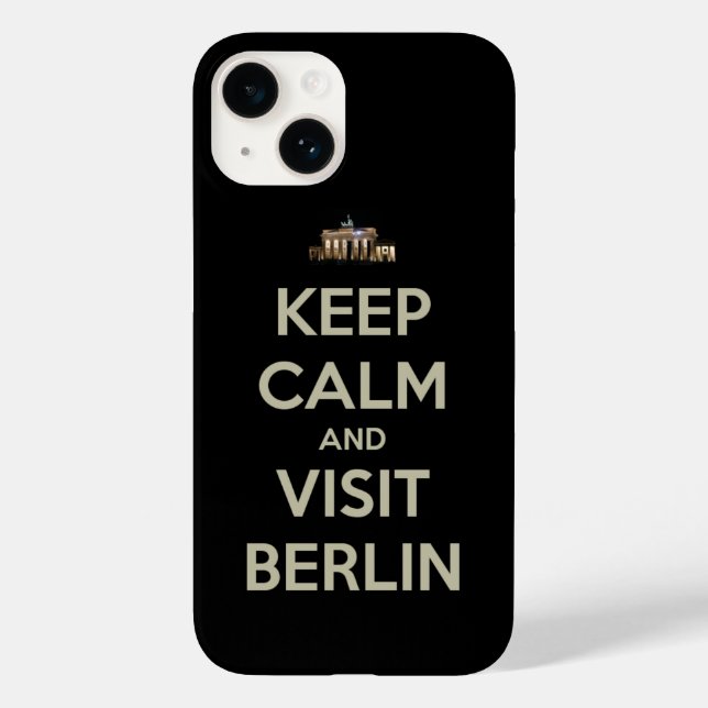 mantenha calma, visite berlin (Verso)