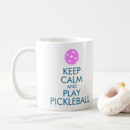 "MANTENHA caneca de café da CALMA E do JOGO