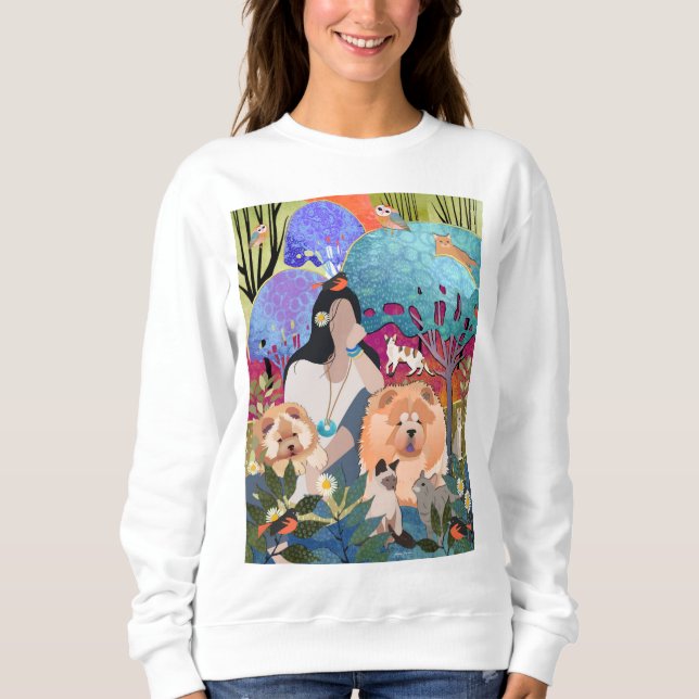 MANTENHA CRIANÇA SELVAGEM DE GYPSY - CAMISAS BRANC (Frente)