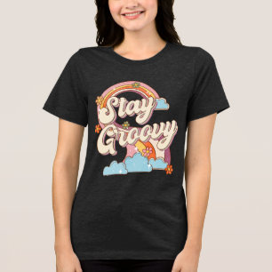 Mantenha Groovy Retro Rainbow Flowics