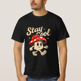 Mantenha legal design de camiseta engraçada para h