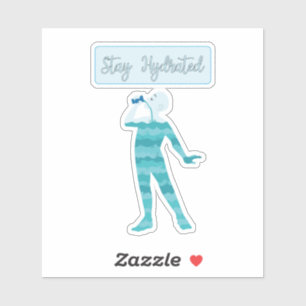 Mantenha o adesivo hidratado