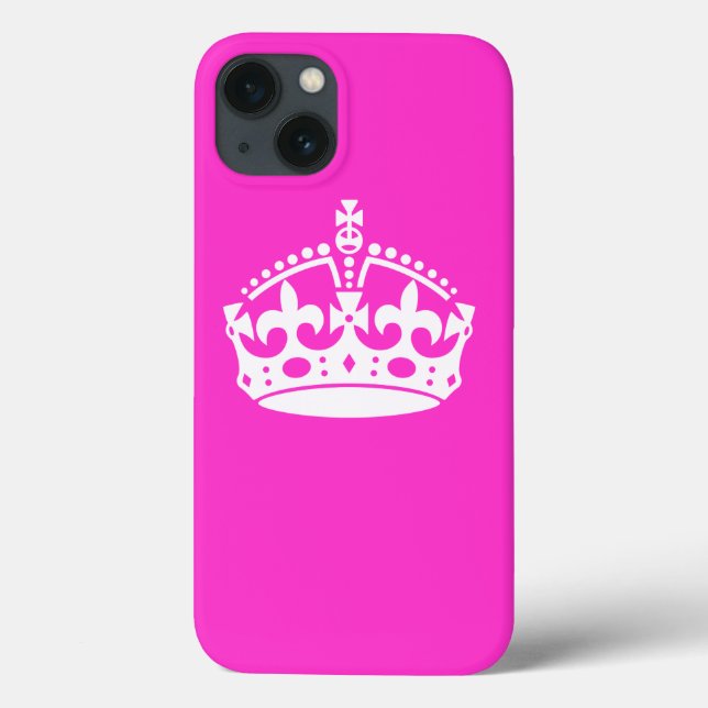 Mantenha o CALM CROWN no rosa quente Personalize i (Verso)