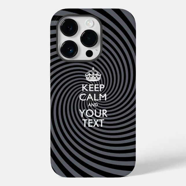 MANTENHA O CALM E O Texto Personalizados (Verso)