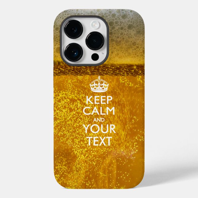 MANTENHA O CALM E O Texto Personalizados (Verso)