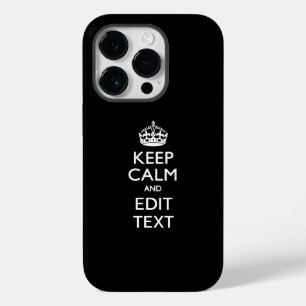 Mantenha o CALM personalizado tenha o seu texto pr