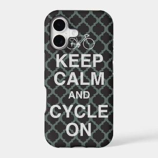 Mantenha o caso calmo do iPhone 5 da bicicleta