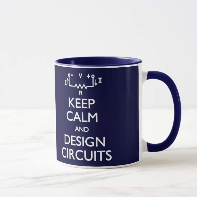Mantenha o Design Calmo dentro da caneca (Direita)