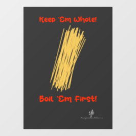 Mantenha o espaguete inteiro e ferva a primeira ja