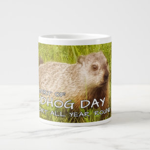 Mantenha o Espírito do Dia da Marmota, caneca