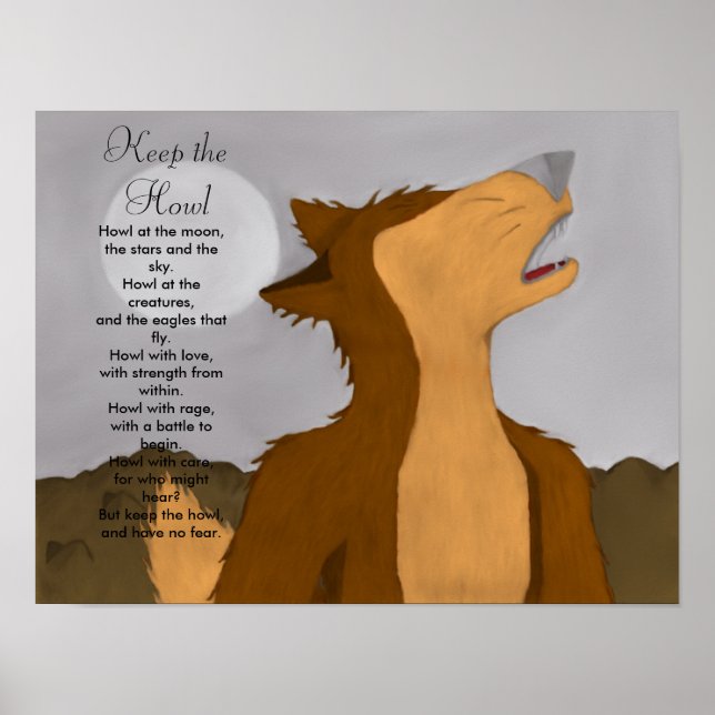 Mantenha o Howl - poster (Frente)