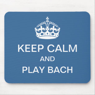 Mantenha o mousepad calmo de Bach do jogo