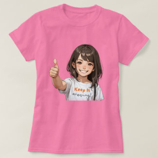 Mantenha-o movendo o chá de mulheres - Camisa gráf