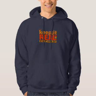 Mantenha-o real com a camisa do hip hop - escolha