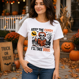 Mantenha Os Doces Vou Levar Livros Halloween