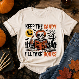 Mantenha Os Doces Vou Levar Livros Halloween