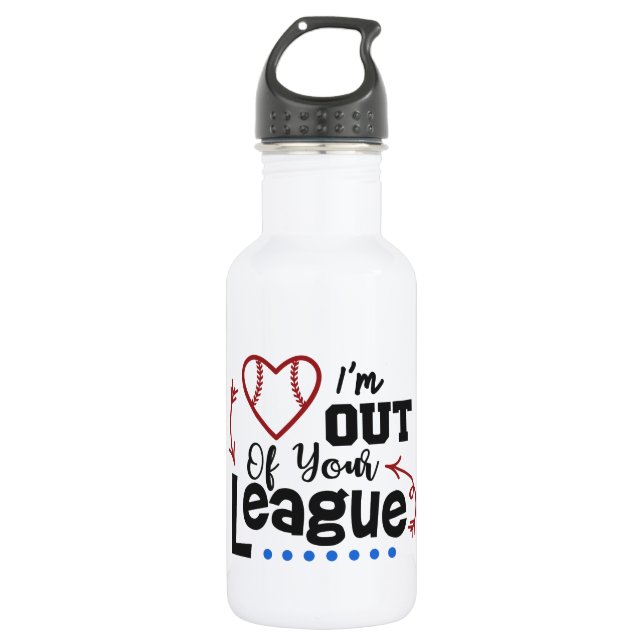 Mantenha ou crie o seu - Garrafa de Água (18 oz) (Frente)