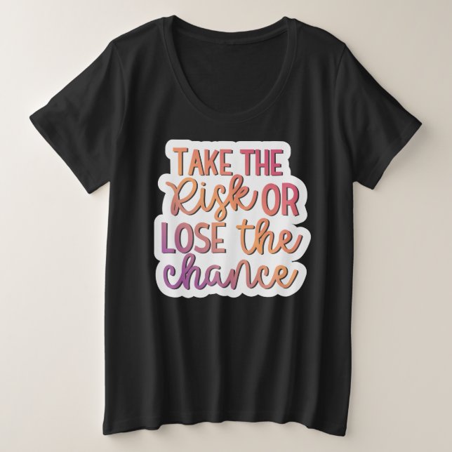 Mantenha ou design seu - Camisa T básica de tamanh (Frente do Design)