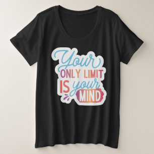 Mantenha ou design seu - Camisa T básica de tamanh