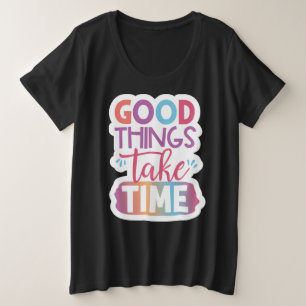 Mantenha ou design seu - Camisa T básica de tamanh