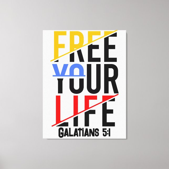 Mantenha ou design seu — Canvas (Brilho) (Frente)